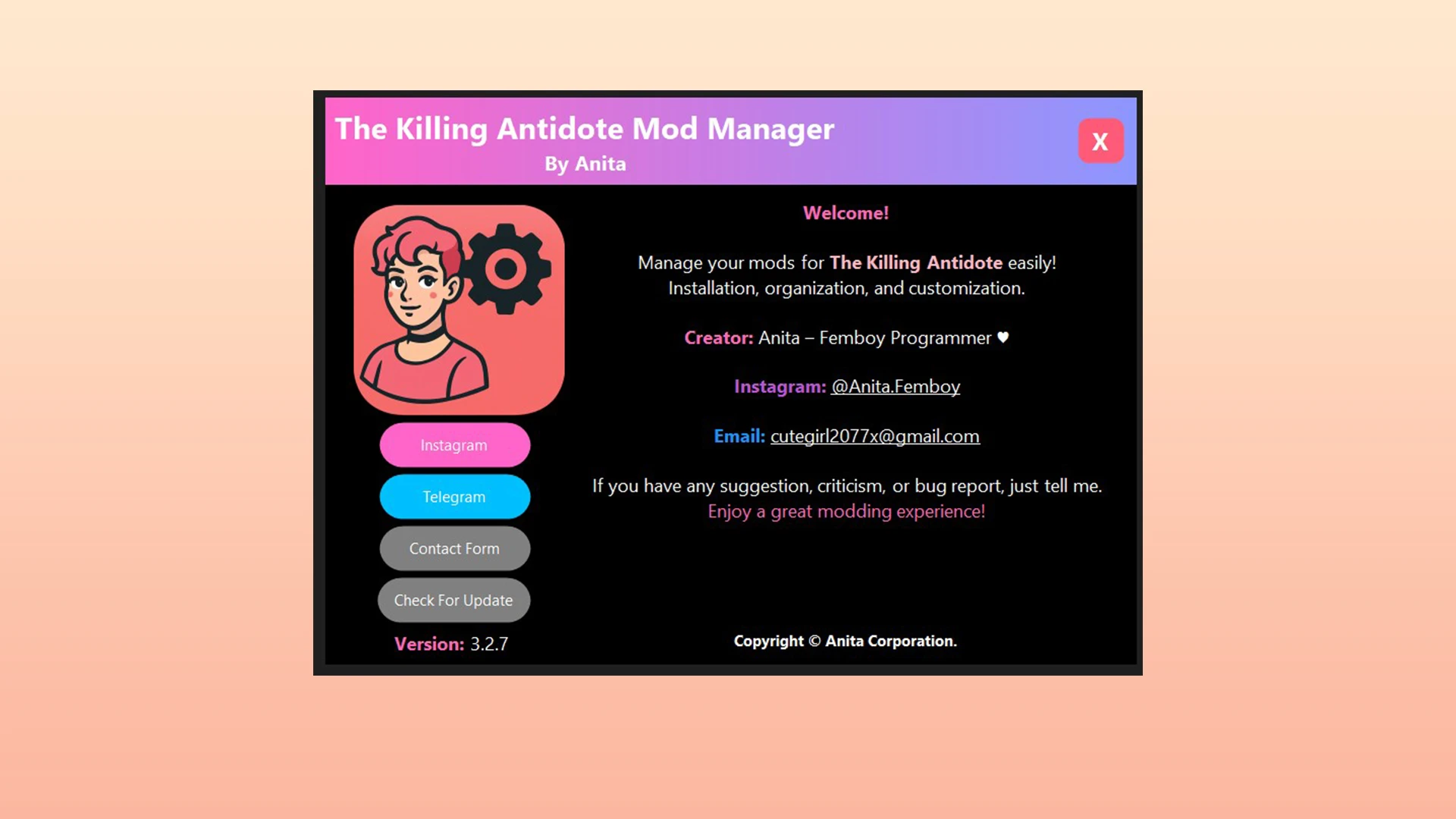 6310.webp 致命解药MOD管理器 - TKA Mod Manager v3.3.0