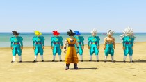 Goku 角色 MOD v1.0 [Add-On Ped]