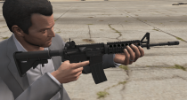 GTA5 M4A1 & AR-15 机械动画重装版 MOD（铁瞄真实）