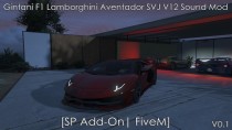 【GTA5载具】兰博基尼 Aventador SVJ F1 声音模组：V12引擎的终极体验
