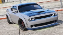 Dodge Challenger Hellcat Libertywalk - The Fate of the Furious Edition [Add-On / Replace]