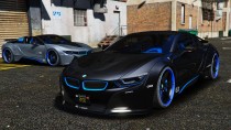 【GTA5载具】BMW I8M Liberty Walk：极致改装，街头霸主