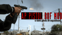 GTA5 真实化改造：AP 手枪射速 MOD (Glock 18 经验升级版)