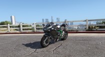 【GTA5载具】Kawasaki Ninja H2 & H2R：终极赛道猛兽，性能与美学的完美结合