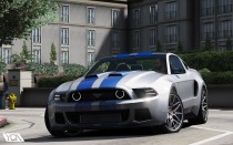 【GTA5载具】2013款福特野马 GT NFS + GT500：经典肌肉车的完美再现