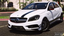 【GTA5载具】梅赛德斯-奔驰A45 AMG | 特别版1.2：洛圣都街头的性能小钢炮，细节狂魔之作