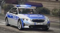 【GTA5载具】波兰警车 BMW 3 G20 320i：新一代执法利器，完美还原