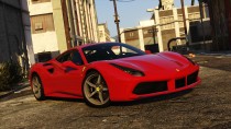 【GTA5载具】2016款法拉利 488 GTB：洛圣都最逼真的插件级超跑
