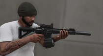 GTA5 M4A1 高级定制 MOD (带个性化瞄准镜)