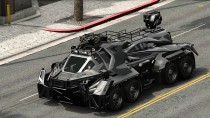 【GTA5载具】MIKE Armored Car 8X8：洛圣都最强装甲车，火力与防护的完美结合