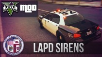 【GTA5载具】真实LAPD警笛音效包 (Federal Signal SS2000)：还原洛杉矶警察局的真实紧急响应
