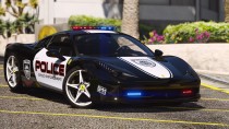 【GTA5载具】法拉利 458 Italia 警务版：从《极品飞车》到洛圣都的完美复刻