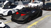 【GTA5载具】兰博基尼 Sesto Elemento 2.5 版本评测：极致碳纤维，真实动态仪表盘