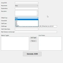 CNS GUI Generator for 《Stellar Blade》- CNS生成器