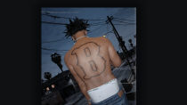 线上男角色 B 字背部纹身 MOD v0.1 [Add-On]