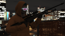 GTA5 冷战神狙 L96A3 / AWM 4K超清动态替换 MOD