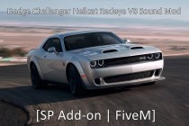【GTA5载具】Dodge Challenger Hellcat Redeye V8 声音模组评测：震撼的V8怒吼，洛圣都最凶猛的肌肉车