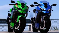 【GTA5载具】2023款川崎Ninja ZX-25R KRT版：洛圣都最炫酷的赛道利器，细节拉满！