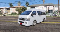 【GTA5载具】丰田 Hiace 商务版：洛圣都最实用的多功能商务车，全新模板替换体验