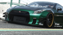 【GTA5载具】2019款日产GT-R Liberty Walk LB Performance：极致宽体套件，赛道王者再现
