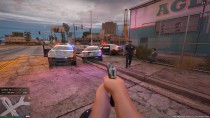 GTA5 第一人称射击革命性MOD：真实视野与后座力 (更接近现实的枪战体验)