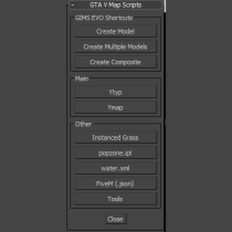 【GTA5建模辅助】GTAV Map Helper (Maxscript) 0.3：五步搞定地图模型导出