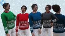 圣诞毛衣线上男女角色 MOD v1.0 [Add-On]