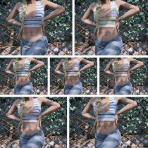 条纹U领短上衣 MOD v1.0 [Add-On]