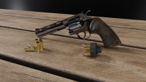GTA5 经典名枪再现：Colt Python .357 手枪 MOD (带动画)