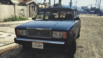 【GTA5载具】VAZ-2107 (Lada Riva): 洛圣都最经典的苏联老车，全面升级的驾驶体验