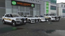 【GTA5载具】LSPD County Sheriff Pack：洛圣都警队新装备，真实感爆棚的执法用车