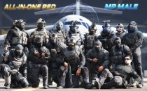 全面一体化MWII模块化Shadow Company包 [Add-On Ped & MP Male]