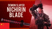 巫师3鬼灭之刃日轮刀武器中文汉化补丁 - Demon Slayer Nichirin Blade v0.1