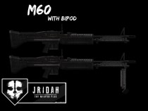 GTA5 强力机枪MOD评测：M60 7.62毫米重火力版 (带完整换弹动画)