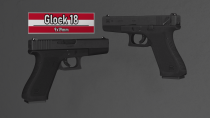 GTA5 逼真度爆表：Glock 18 MOD (完美替换 AP 手枪)