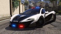 【GTA5载具】McLaren P1 | Hot Pursuit 警车版：洛圣都最拉风的追捕利器