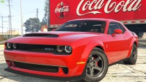 【GTA5载具】2018款道奇挑战者SRT Demon：终极肌肉车，840马力的街头野兽