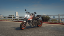 【GTA5载具】KTM Super Duke R 1290：洛圣都最强街霸摩托车，性能与个性的完美结合