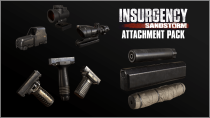 GTA5 绝地军火库：Insurgency Sandstorm 武器附件包 MOD