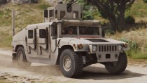 【GTA5载具】M1114 Up-Armored Humvee 2.0：军事级防护，洛圣都最强装甲车