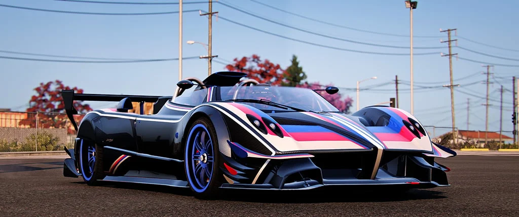 帕加尼Handling Pagani Zonda Revo Barchetta 