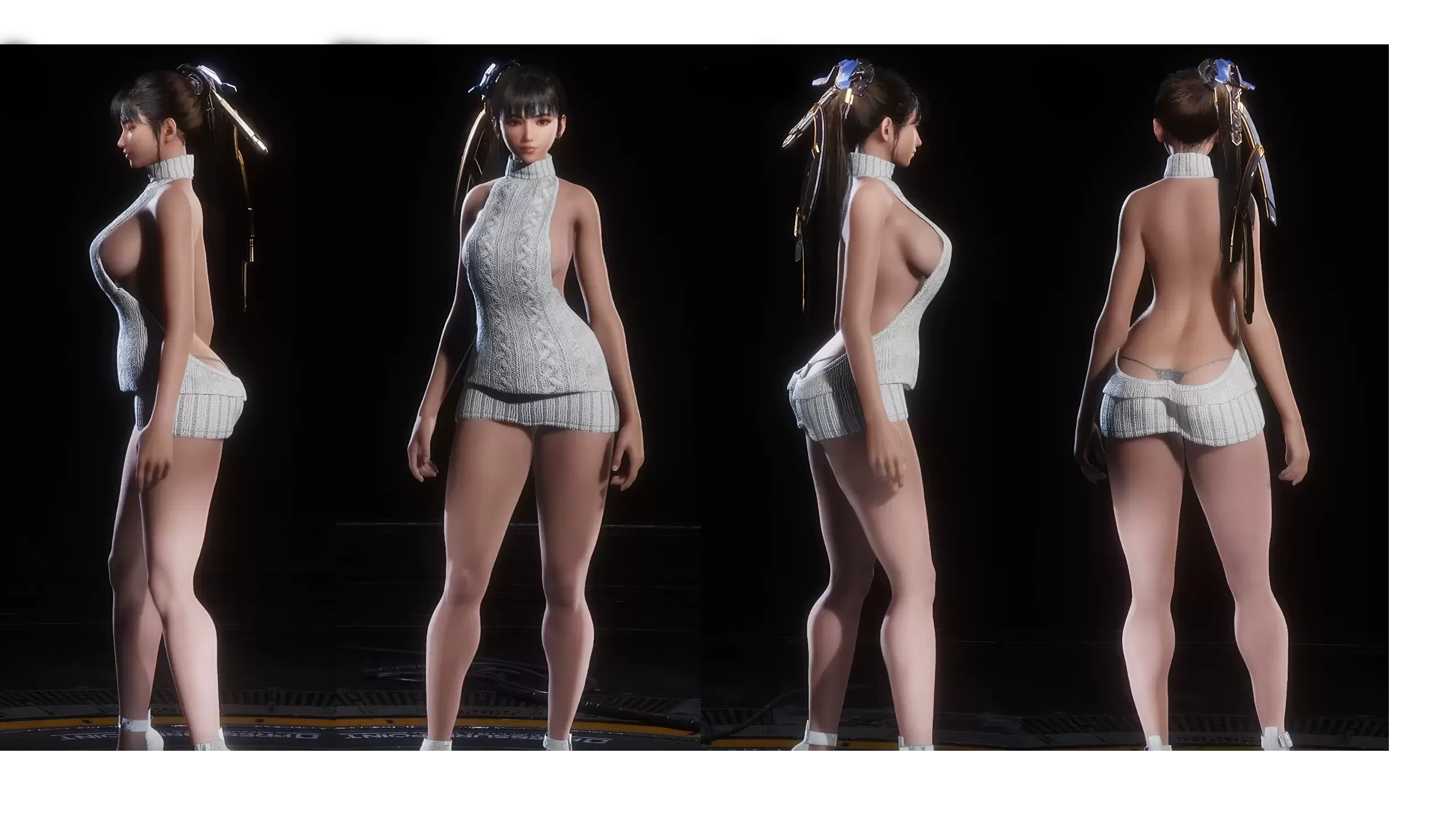 🔥【剑星】Eve 性感毛衣战衣 MOD｜星球潜水服替换（双版本可选）💥