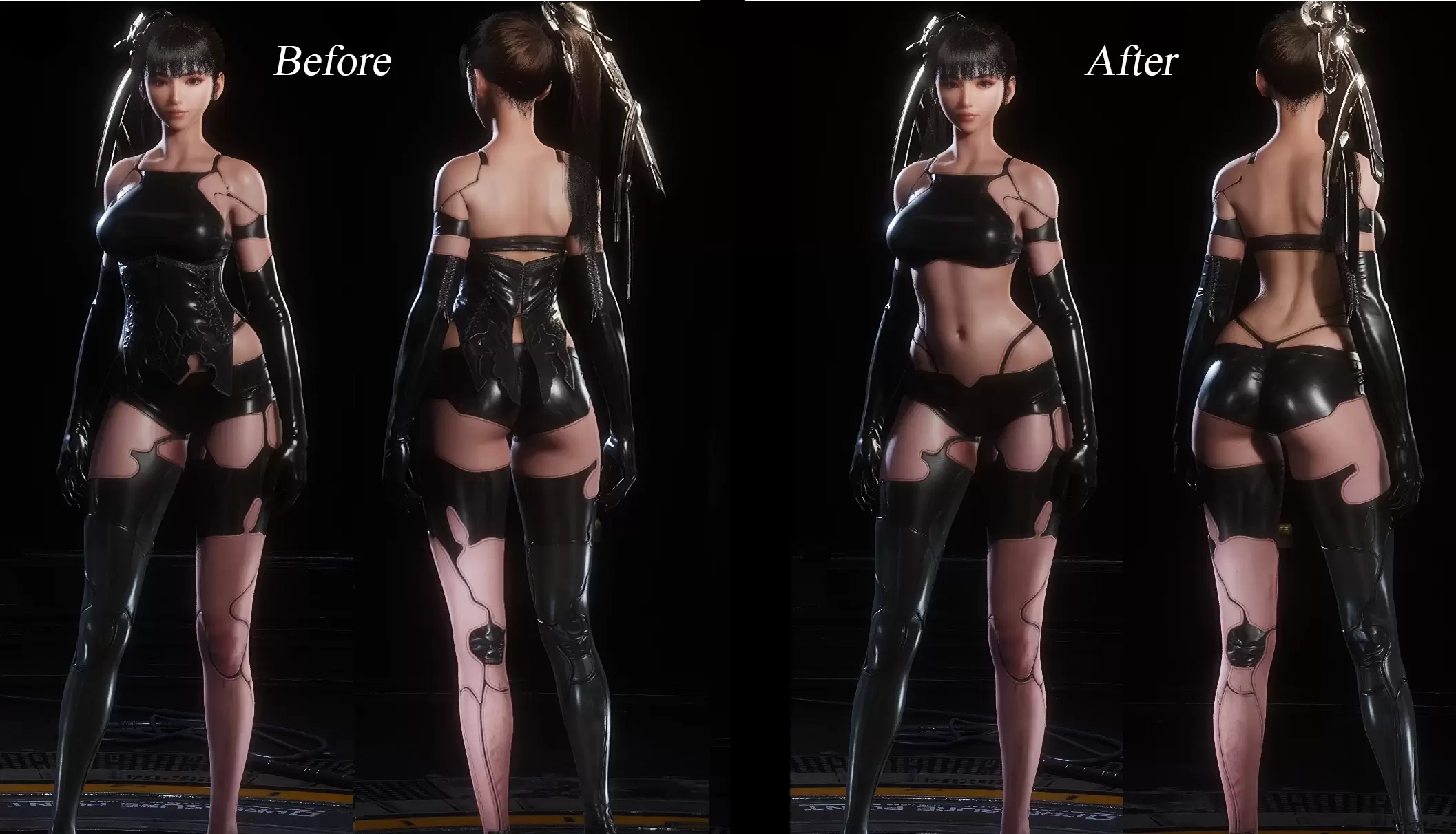 🌟 A2腰部服装优化MOD