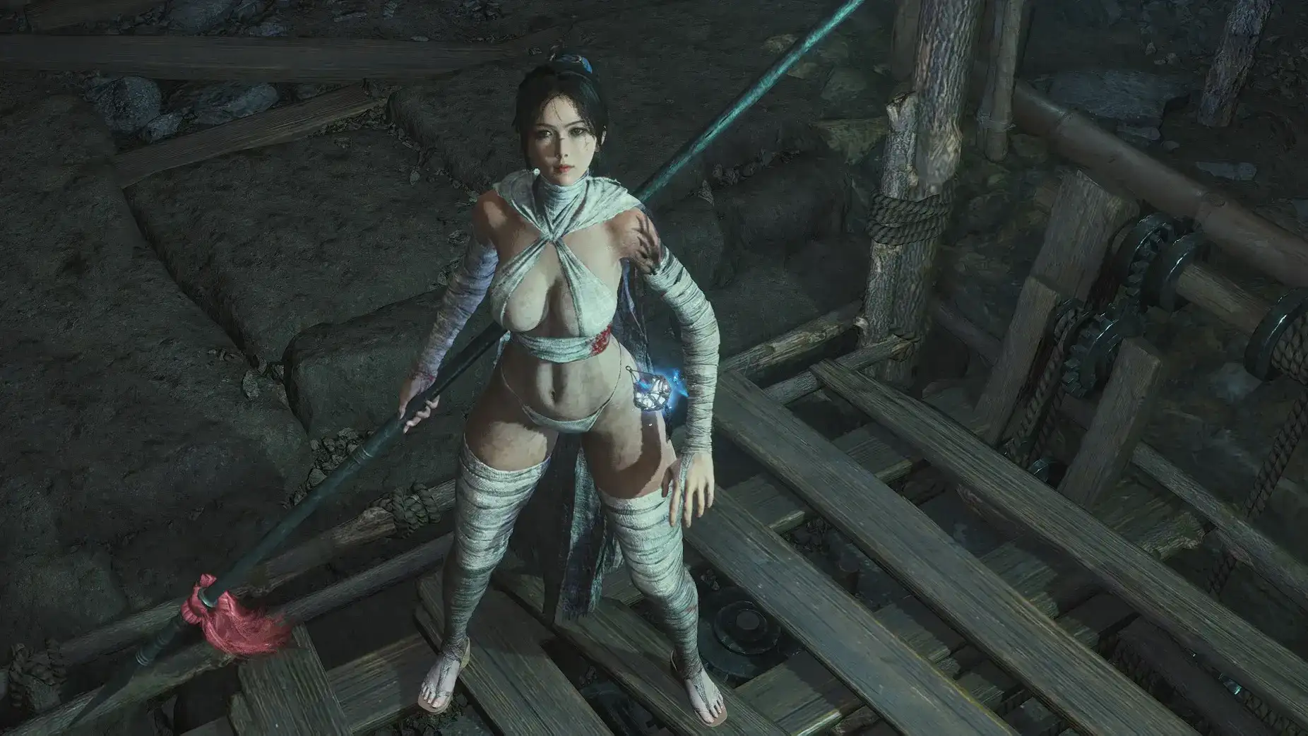 明末渊虚之羽EVE心魔套装美化MOD - EVE like body shape 3 Obsession Outfit v1.1