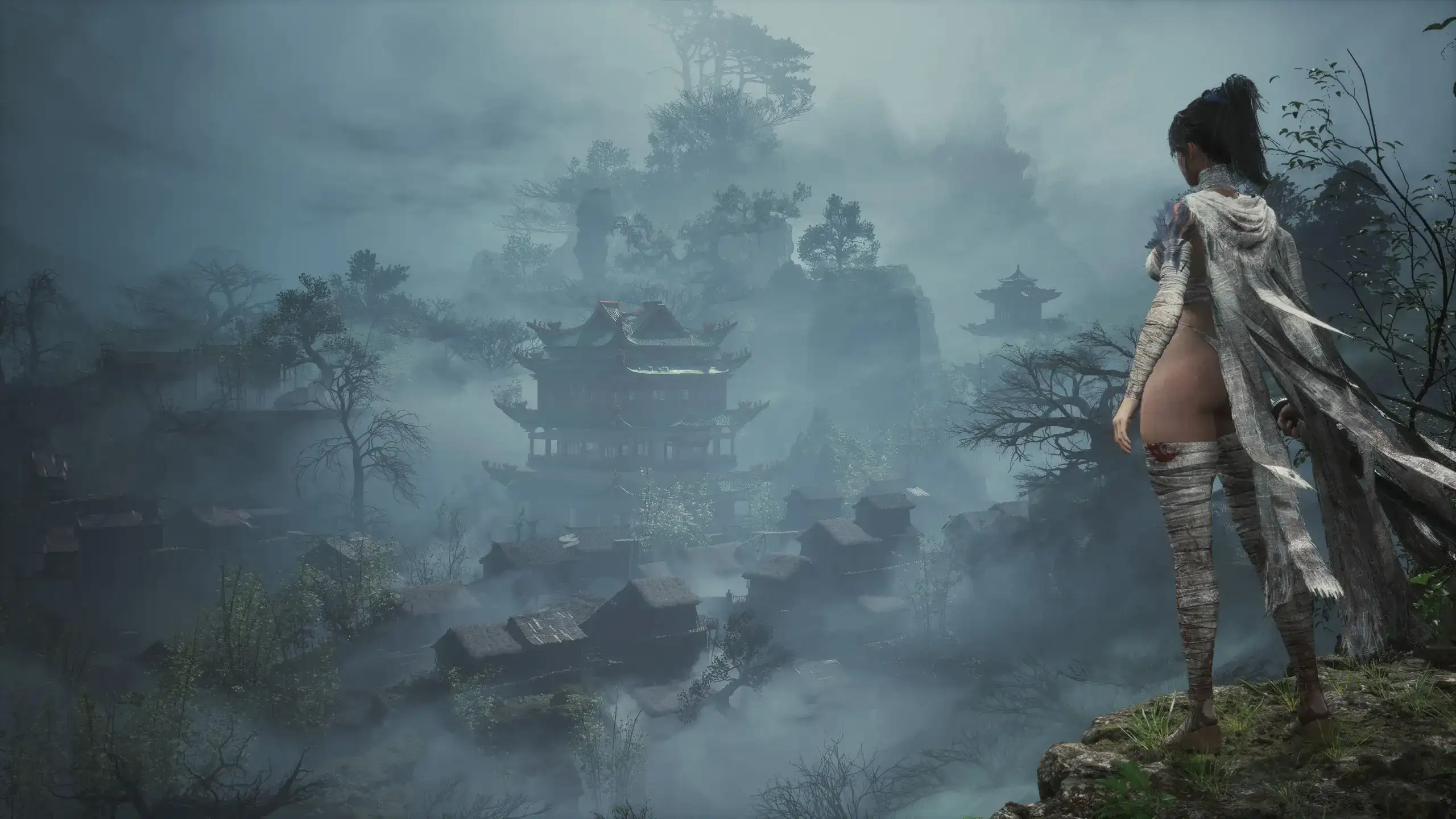 明末渊虚之羽EVE心魔套装美化MOD - EVE like body shape 3 Obsession Outfit v1.1