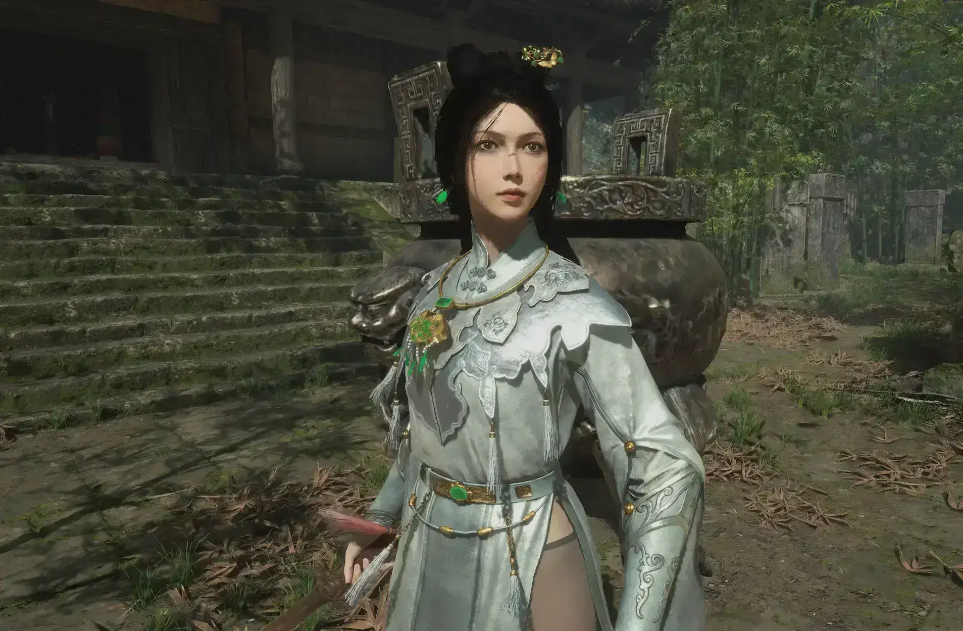 明末渊虚之羽明妃黑丝长靴美化 - Consort's boot with pantyhose