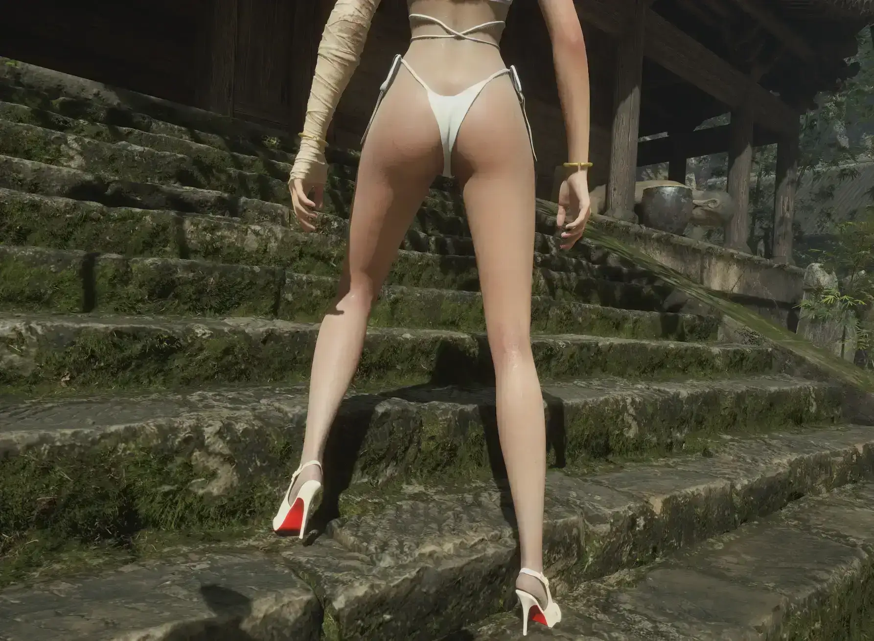 交叉细带比基尼 - Criss Cross Bikini