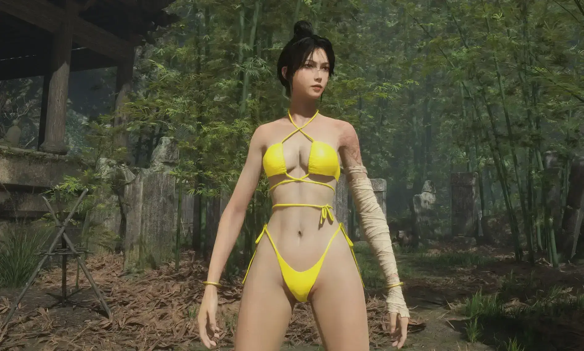 交叉细带比基尼 - Criss Cross Bikini