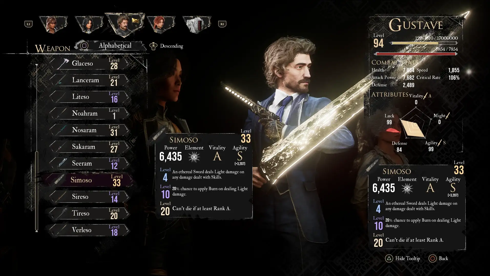 6469.webp Fully-Fleshed Gustave v2.0 - 古斯塔夫完全体增强MOD