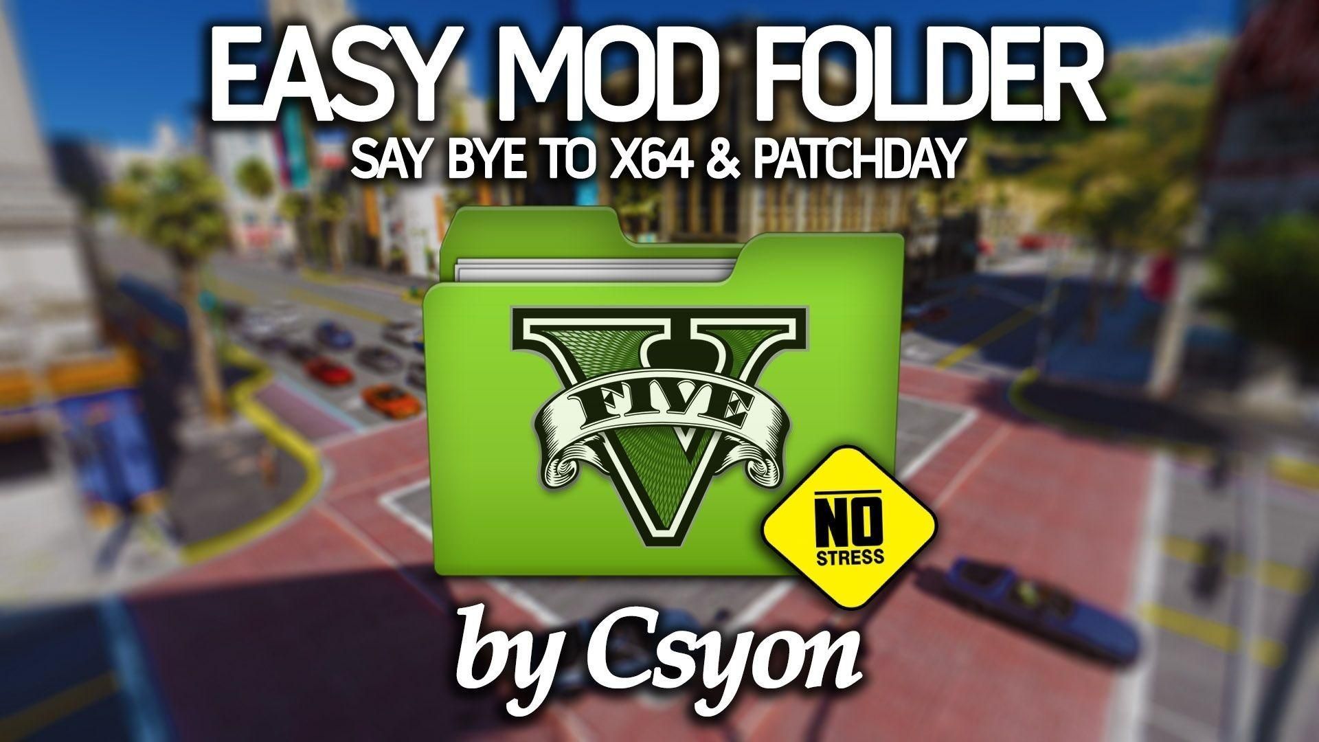 【GTA5大神推荐】Easy Mod Folder (EMF) v1.7:轻松搞定车辆、武器和角色替换